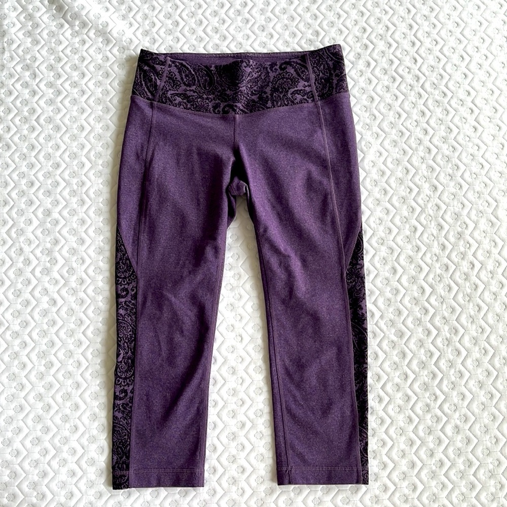 Athleta cropped leggings S